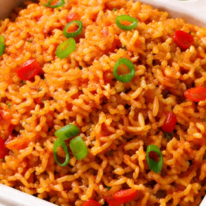 Smoky Nigerian Jollof Rice